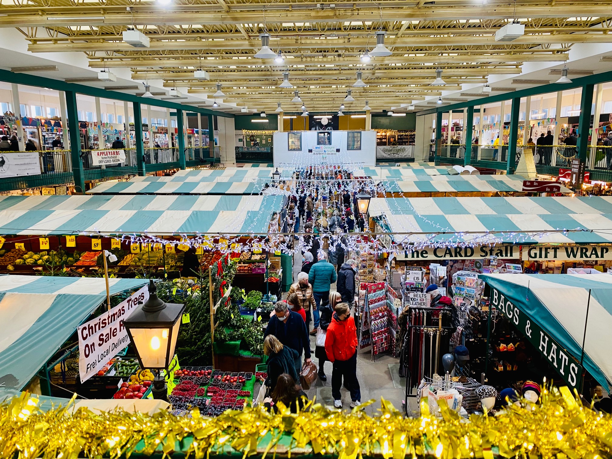 Christmas & New Year opening hours Shrewsbury Market Hall